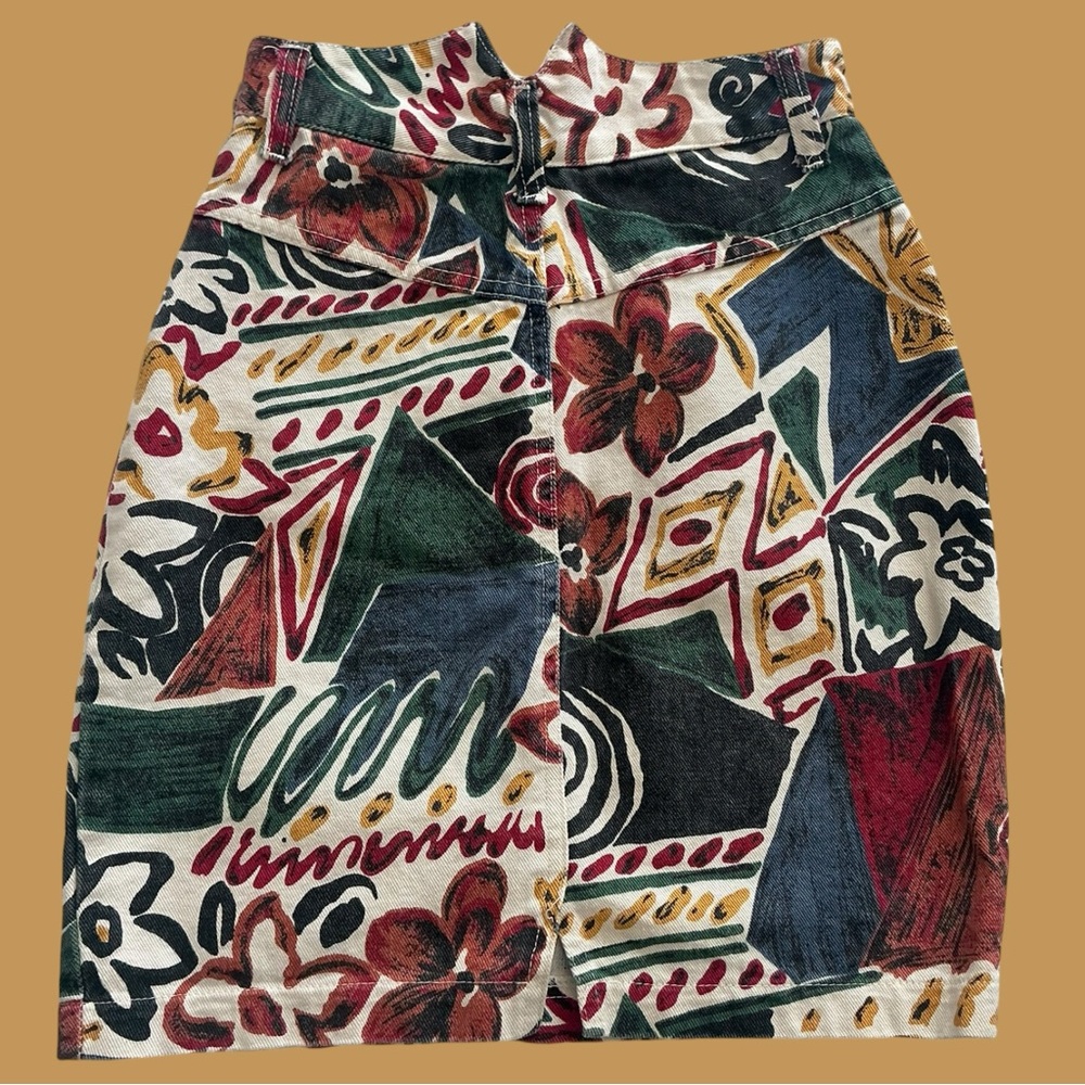 Floral Abstract Women's Pencil Skirt